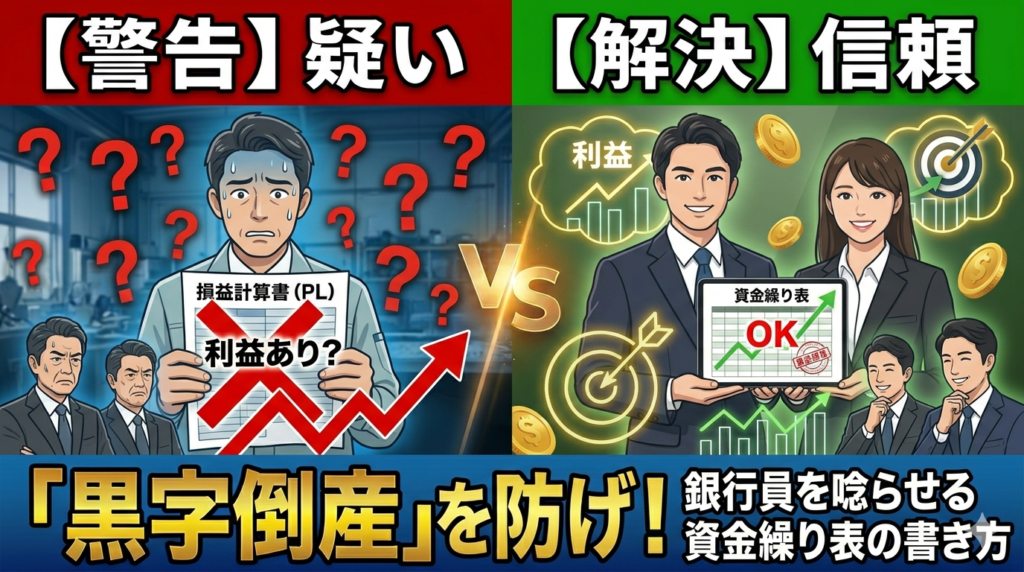なぜ「利益」が出ても融資に落ちるのか？銀行員を唸らせる資金繰り計画の極意